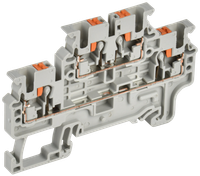 Колодка клеммная CP-ML 2 ур. 2,5мм2 серая IEK (IEK) YCT23-00-2-K03-002