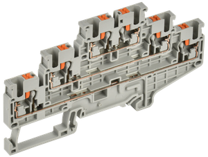 Колодка клеммная CP-ML 3 ур. 2,5мм2 серая IEK (IEK) YCT23-00-3-K03-002