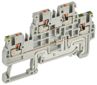 Колодка клеммная CP-ML-PEN 2 ур. земля-низ 1,5мм2 серая IEK (IEK) YCT23-03-2-K03-001