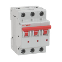 Выключатель автоматический модульный YON MD63 3P 25А D 6kA (DKC) MD63-3D25-6