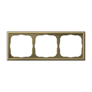 ARTGALLERY рамка 3-постовая, золото (Systeme Electric) GAL001603