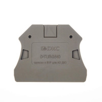 Изолятор торцевой для клемм TUR-2.5...10, серый (DKC) D-TUR-2.5-10R