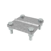 Соединитель пруток - полоса, 80х80 мм (DKC) NG3101