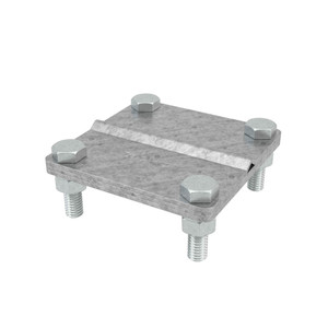 Соединитель пруток - полоса, 80х80 мм (DKC) NG3101