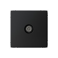 ARTGALLERY TV ТВ розетка оконечная 1DB, механизм, карбон (Systeme Electric) GAL001091