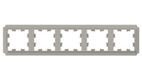 ATLASDESIGN ANTIQUE 5-постовая рамка, универсальная, ШАМПАНЬ (Systeme Electric) ATN100505