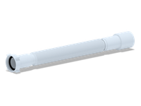 Труба гофрированная АНИ 1 1/2'x40/50 удлиненная (АНИ пласт) K116