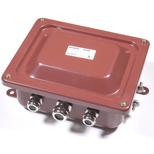 Коробка клеммная У614А УХЛ1,5 IP65 латунный ввод ГОФРОМАТИК (АО ЗЭТА) zeta30321