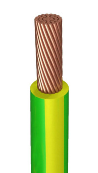 Провод силовой ПуГВнг(А)-LS 1х185 желто-зеленый (Угличкабель)