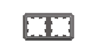 ATLASDESIGN ANTIQUE 2-постовая рамка, универсальная, МОККО (Systeme Electric) ATN100602