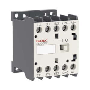 Миниконтактор YON DMC009 9A 4кВт AC3 3P кат. 220В AC 1НО (DKC) DMC009-3C10A230