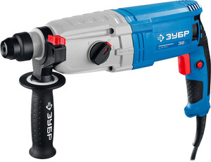 Перфоратор SDS Plus 1100 Вт, 32 мм, серия Профессионал (ЗУБР) ЗП-32-1100 К