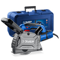 Штроборез, бороздодел, кейс, Профессионал, d 125 мм, 1600 Вт, 30 мм (ЗУБР) ЗШ-П30-1600 ПСТК