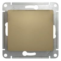 GLOSSA Переключатель одноклавишный в рамку титан схема 6 (Systeme Electric) GSL000461