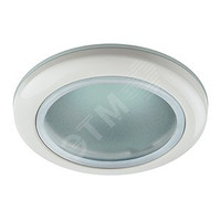 Светильник ИВО-50w 12/220в,GU5.3,белый (ЭРА) Б0005214