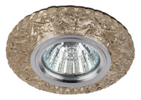 Светильник точечный декоративный cо светодиодной подсветкой MR16, шампань DK LD4 CHP/WH ЭРА (ЭРА) Б0028122