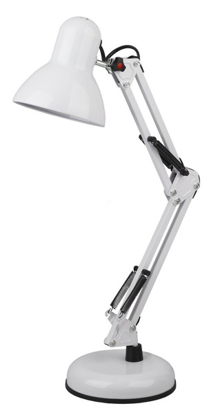 Светильник настольный белый N-214-E27-40W-W (ЭРА) Б0035069