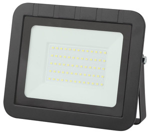 Прожектор светодиодный ДО-50Вт 6500К 4600Лм IP65 черный 50w холодный 180-265В LPR-061-0-65K-050 (ЭРА) Б0043591