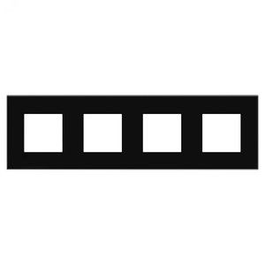 Avanti Рамка ARTLEBEDEV Черный квадрат 8 модульная (DKC) 4402908