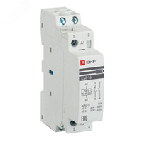Контактор модульный 16А 1п 220В 2НО КМ (EKF) km-1-16-20