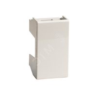 Заглушка Viva 1 модуль черная (DKC) 45216