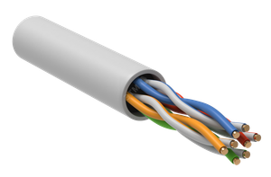Витая пара U/UTP кат 5E 4 пары LSZH 305м белый GENERICA (Generica) BC1-C5E04-128-305-G