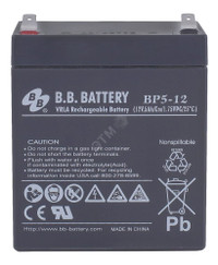 Аккумулятор 12В 5Ач (B.B.Battery) BP 5-12