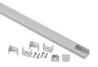 Комплект с накладным анодированным профилем CAB26116х12мм, 2 м (ЭРА) Б0039462