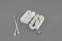 Адаптер проходной Dual IDC (110&Krone) категория 5e 4 пары (Hyperline) 23533