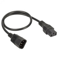 Кабель питания IEC320 C13 - IEC320 C14 0.5м сечение 3х1,5 мм (DKC) R5CORD3405