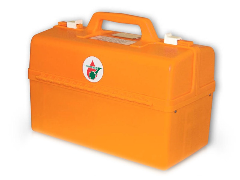 Комплект медицинский для оказания первой помощи пострадавшим при пожаре (пластиковый чемодан) на 30 чел.