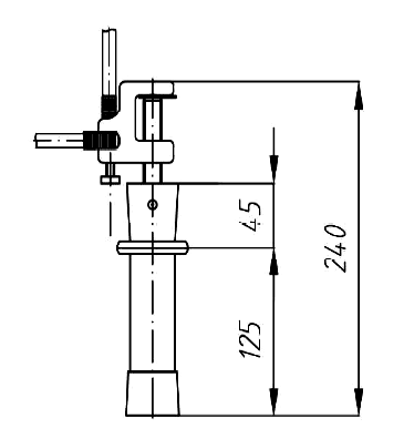 Переносное заземление ПЗРУ-1 Д сеч. 70 мм2
