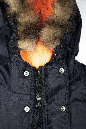 Куртка зимняя Аляска (тк.Оксфорд), т.синий