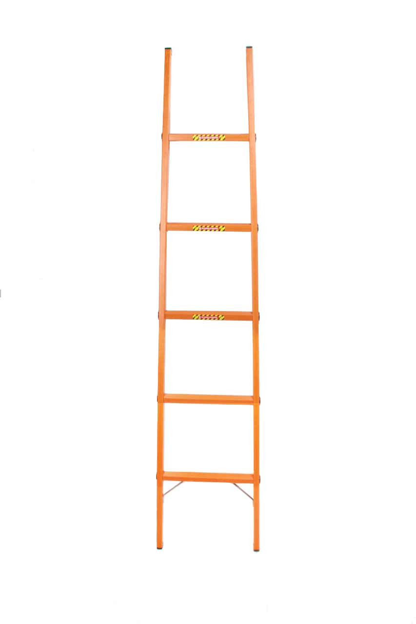 Лестница стекловолоконная приставная ЗЭП ЛСП-3,0-42 (3 м, 8 ступеней), с протоколом испытаний