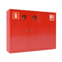 Шкаф для пожарного крана Закр Пр/Лев навесной без окна Место 2 огн.10 кг.