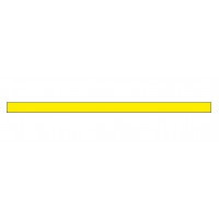 Сигнальная полоса желтая (пленка 1000х50 мм)