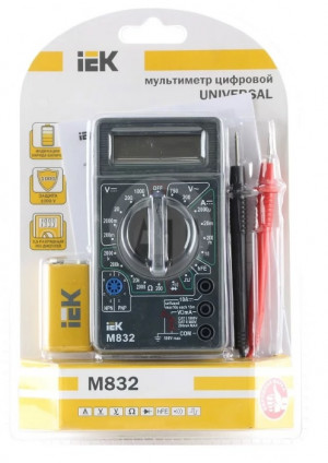 Мультиметр цифровой IEK M832