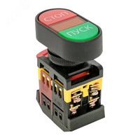 Кнопка APBB-22N Пуск-Стоп овальная 220В (EKF) pbn-apbb-o