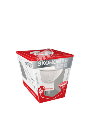 Лампа светодиодная LED 7Вт JCDR GU5.3 230v 4500K 500лм (Экономка) Eco_LED7wJCDRC45