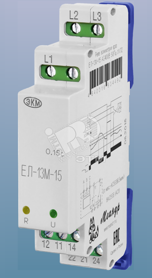 Реле ЕЛ-13М-15 400В УХЛ4 (Меандр) ЕЛ-13М-15 AC400В УХЛ4