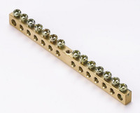 Шина нулевая 6х9 (14групп/центр) ШН-101 (Dekraft) 32003DEK