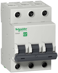 Выключатель автоматический трехполюсный 40A C 4.5кА EASY 9 (Schneider Electric) EZ9F34340