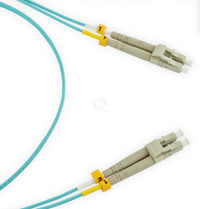 Патч-корд оптический MM 50/125 LC-LC duple LSZH 10 м (Hyperline) 35130