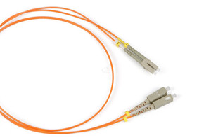 Патч-корд оптический MM 50/125 LC-SC duple* LSZH 10 м (Hyperline) 35167