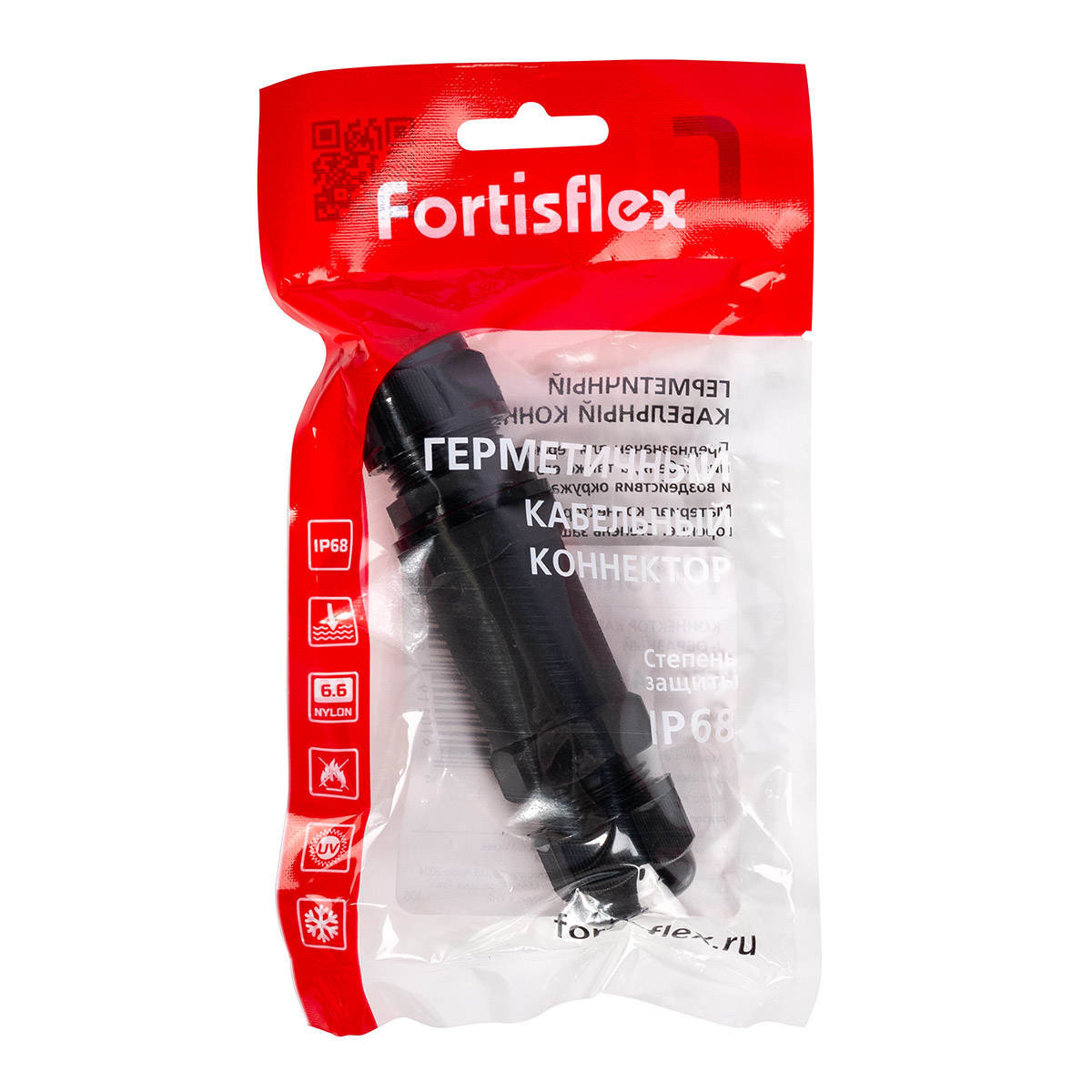 Коннектор кабельный FFC-23/3P-IP68 (Fortisflex) 89666