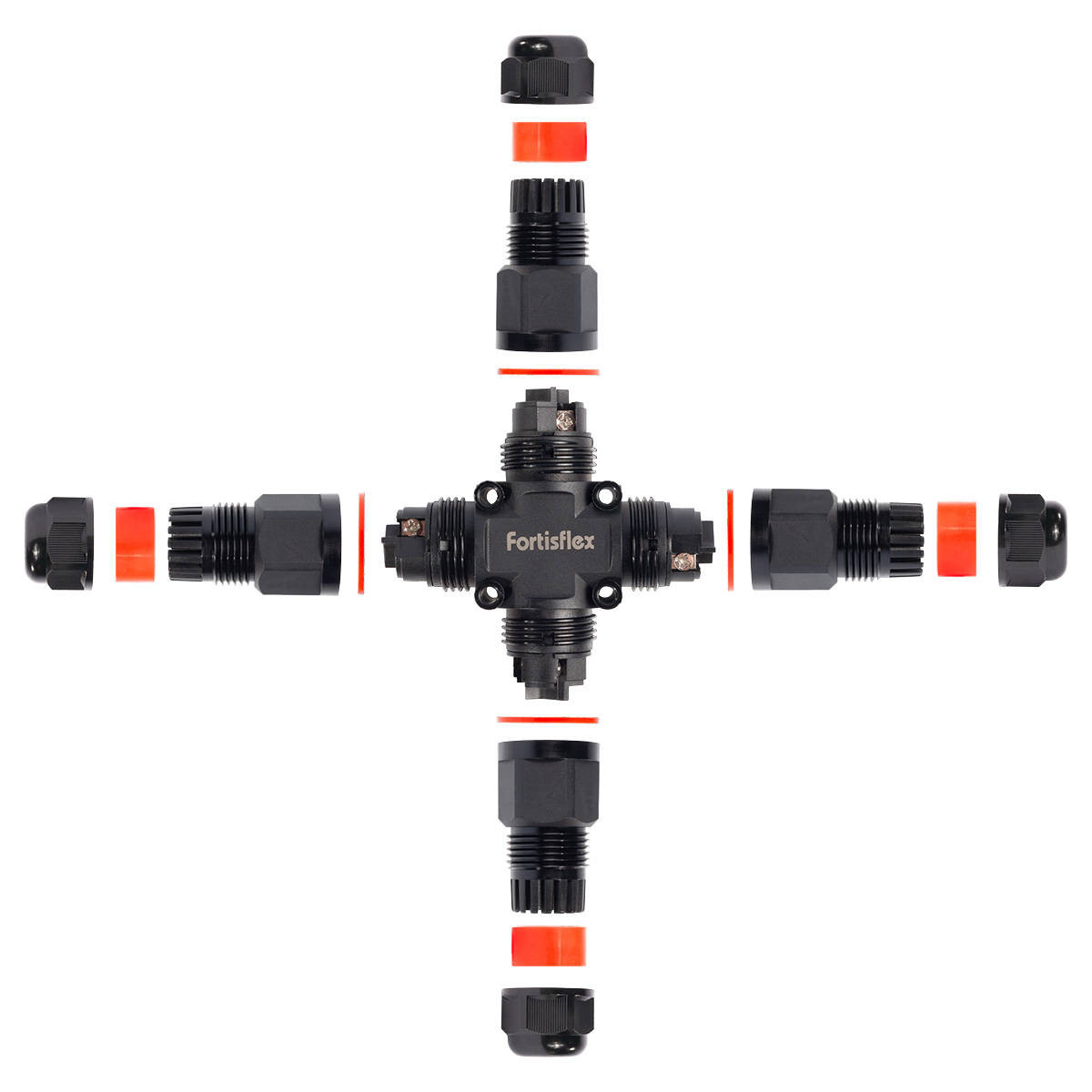 Коннектор кабельный FFC-41/3P-IP68 (Fortisflex) 89686