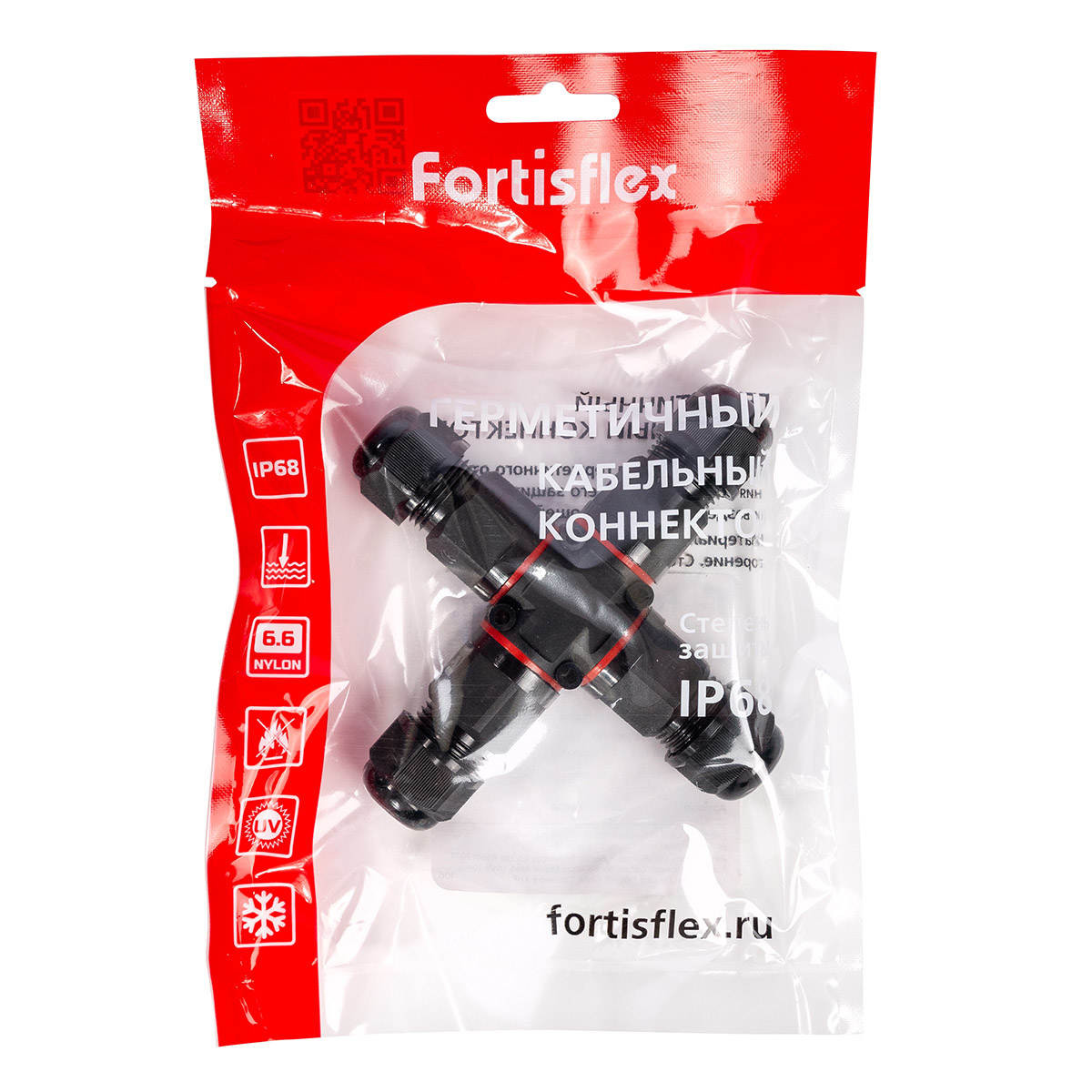 Коннектор кабельный FFC-41/3P-IP68 (Fortisflex) 89686