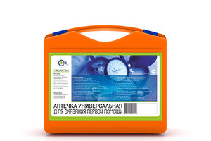 Аптечка УНИВЕРСАЛЬНАЯ СТС (оранжевый чемоданчик, СТС)