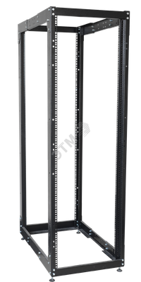 Стойка двухрамная 19' 24U 600x800мм черная (ITK) LF05-24U68-2R
