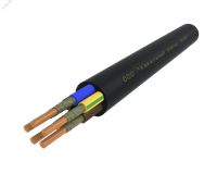 Кабель силовой ВВГнг(А)-FRLS 5х6 (N.PE)-0.66 однопроволочный барабан ТУ завода (АЛЮР)